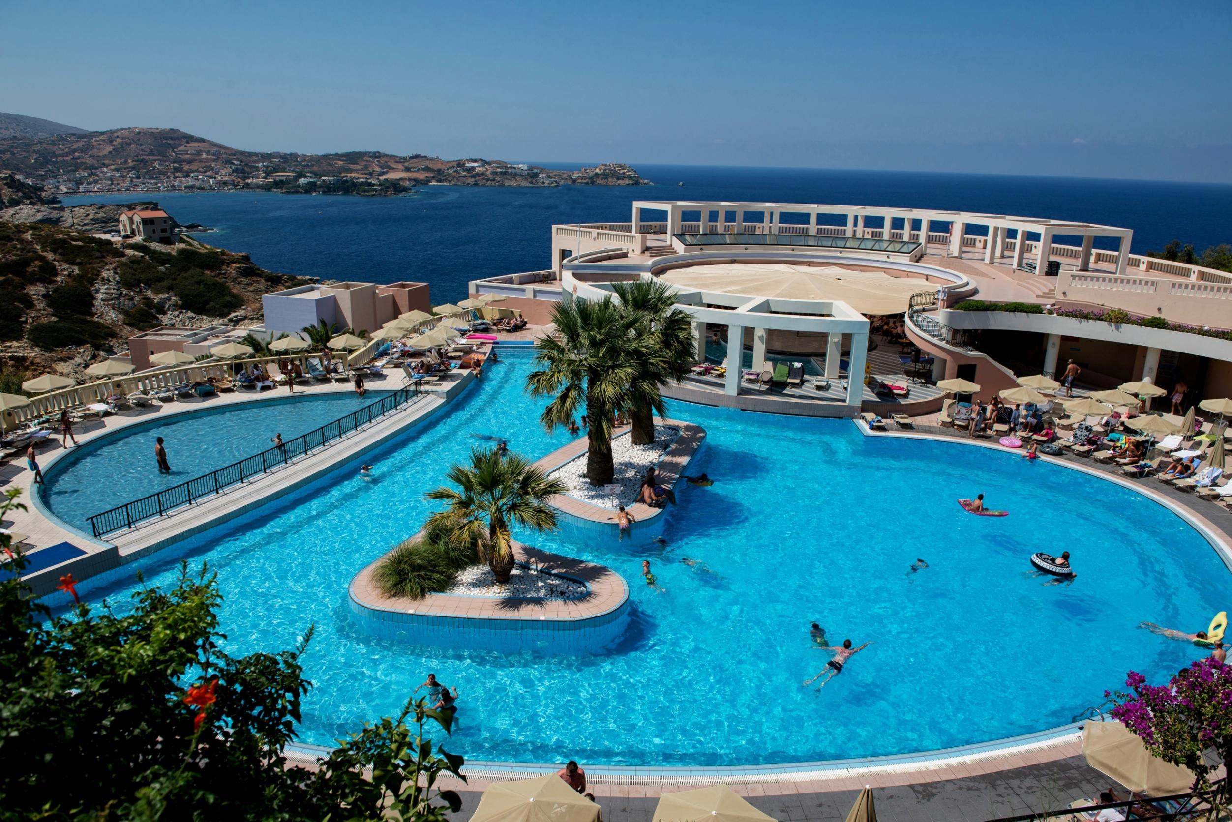 Athina Palace Resort & Spa Agia Pelagia Екстериор снимка